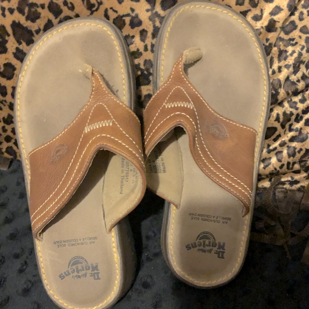 Dr Martin flip flops
